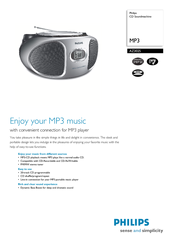 Philips AZ302S/78 Specifications