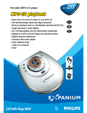 Philips EXP 21 Specifications