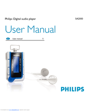Philips SA2012/93 User Manual