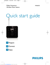 Philips Stremium WAS6050 Quick Start Manual