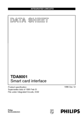 Philips TDA8001 Datasheet