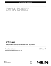 Philips PTN3501 Datasheet