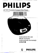 Philips AZ7272/00 Instructions For Use Manual