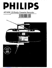 Philips AZ8250 User Manual