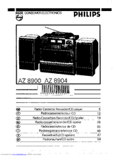 Philips AZ 8900 User Manual