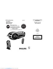 Philips AZ2537/17 User Manual