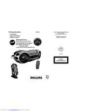 Philips AZ2538 User Manual