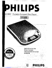 Philips AZ6837/01 Instructions For Use Manual