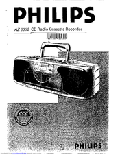 Philips AZ8352/05 Instructions For Use Manual
