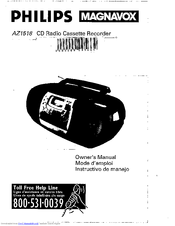 Philips AZ1518/17 Owner's Manual