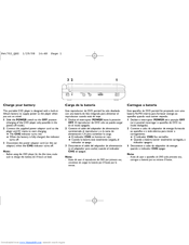 Philips PET702/12 Battery Manual
