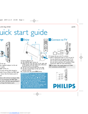 Philips PET831/05 Quick Start Manual