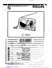 Philips D 1875 User Manual