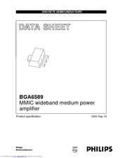 Philips BGA6589 Datasheet
