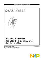 NXP Semiconductors BGD906 Datasheet