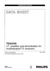 Philips TDA2549 Datasheet