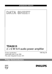 Philips TDA2615 Datasheet