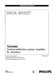 Philips TDA4860 Datasheet