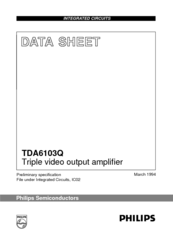 Philips TDA6103Q Datasheet