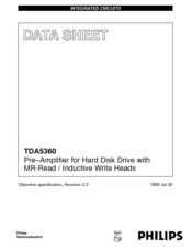 Philips TDA5360 Datasheet