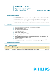 Philips TDA6107AJF Product Data Sheet