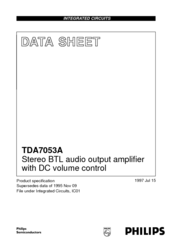 Philips TDA7053AT Datasheet