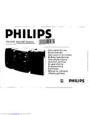 Philips FW315C/22 Instructions For Use Manual