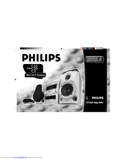 Philips 3 DISC SHELF STSYEM W60 FWC3C37 User Manual