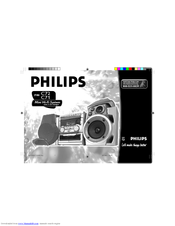 Philips 3 DISC SHELF SYSTEM ESTIMATE FWC71C37 Owner's Manual