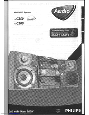 Philips FW-C550 User Manual
