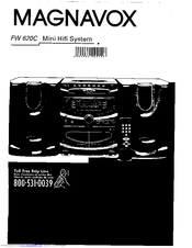 Magnavox FW620C/37 User Manual