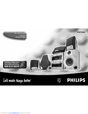 Philips FW798W/37 Product Manual