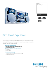Philips FWC270 Specifications