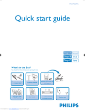 Philips MCM309R/37B Quick Start Manual