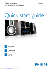 Philips STREAMIUM MCI300 Quick Start Manual