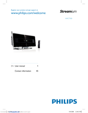Philips STREAMIUM WAC7500 User Manual