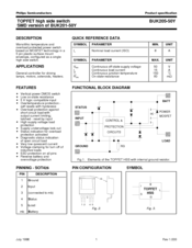Philips BUK205-50Y Specification Sheet