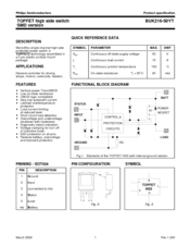 Philips BUK216-50YT Specification Sheet