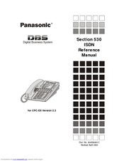 Panasonic T-SMART DBS-EX23-530 Reference Manual