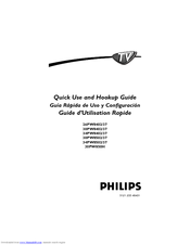 Philips 34-WIDESCREEN REAL FLAT HDTV 34PW850H - Quick Use Manual