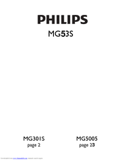Philips US2-MG53S - Remote Control Bonus User Manual