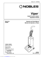 Nobles Viper 608669 Operator And Parts Manual