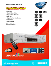 Philips MatchLine VR 1200 Specifications