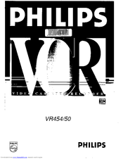 Philips VR454 Owner's Manual