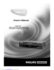 Philips VRA411AT Owner's Manual
