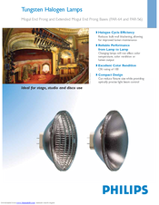 Philips PAR-56 Specifications