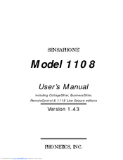 Sensaphone 1108 User Manual