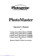 Photogenic Professional Lighting PM800R Operator's Manual