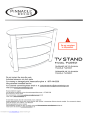 Pinnacle Design TV29501 Parts List