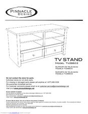 Pinnacle Design TV28603 Parts List